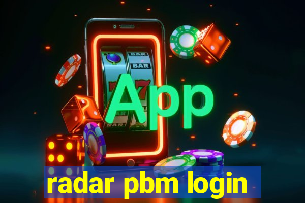 radar pbm login